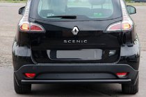 Renault Scenic/Grand 2009–2016 Zadní ochranný rám AK002 Black (nerez) fotografie 1