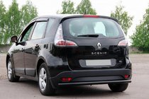 Renault Scenic/Grand 2009–2016 Zadní ochranný rám AK002 Black (nerez) fotografie 3