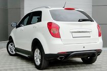 SsangYong Korando 2010–2019 Zadní ochranný oblouk AK006 Black (nerez) fotografie 1