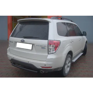 Zadní ochranný rám AK002 Black (nerez) Subaru Forester 2008–2013 fotografie 1