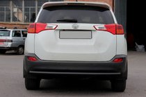 Toyota Rav 4 2013–2018 Zadní ochranný rám AK002 Black (nerez) fotografie 3