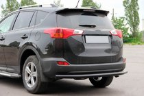 Toyota Rav 4 2013–2018 Zadní ochranný rám AK002 Black (nerez) fotografie 4