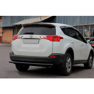 Zadní ochranný rám AK002 Black (nerez) Toyota Rav 4 2013–2018 fotografie 2