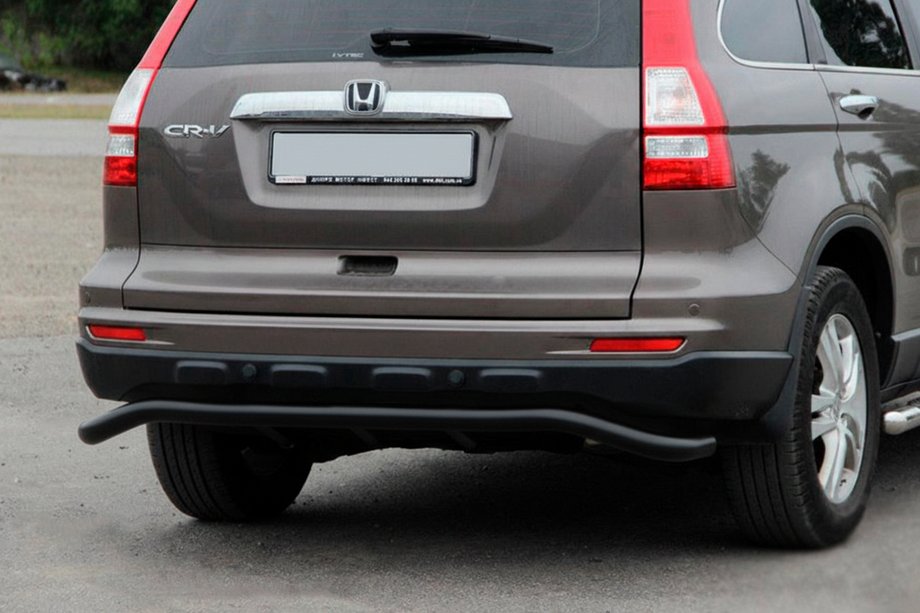 Honda CRV 2012–2016 Zadní ochranný rám AK008 Black (nerez) Image