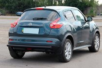 Nissan Juke 2010–2019 Zadní ochranný rám AK002 Black (nerez) fotografie 3