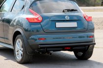 Nissan Juke 2010–2019 Zadní ochranný rám AK002 Black (nerez) fotografie 2