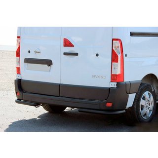Zadní rohy AK003 Black (2 ks, nerez) Opel Movano 2010–2021 fotografie 2