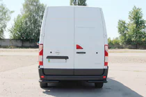 Nissan NV400 2010–2024 Zadní rohy AK003 Black (2 ks, nerez) fotografie 3