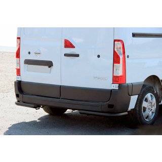 Zadní rohy AK003 Black (2 ks, nerez) Nissan NV400 2010–2024 fotografie 1