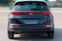 Kia Sportage 2015–2021 Zadní ochranný rám AK002 Black (nerez) fotografie 2