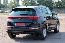 Kia Sportage 2015–2021 Zadní ochranný rám AK002 Black (nerez) fotografie 3
