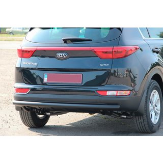 Zadní ochranný rám AK002 Black (nerez) Kia Sportage 2015–2021 fotografie 1