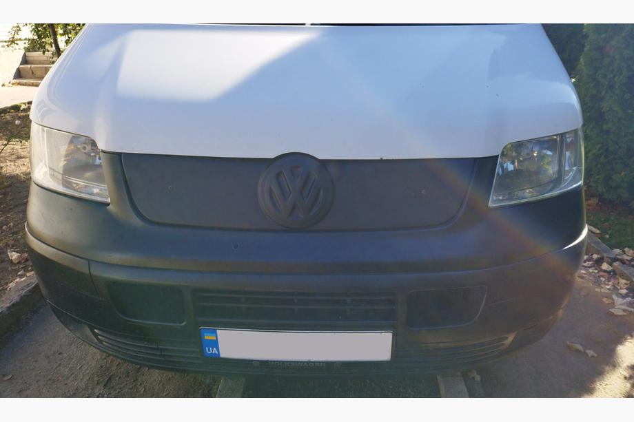 Volkswagen T5 Transporter 2003–2010 Zimní horní clona masky chladiče Fotografie 2