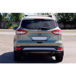 Zadní ochranný rám AK002 Black (nerez) Ford Kuga/Escape 2013–2019 fotografie 1
