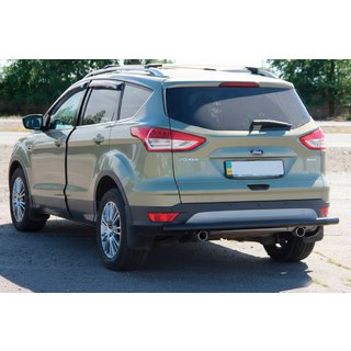 Zadní ochranný rám AK002 Black (nerez) Ford Kuga/Escape 2013–2019 fotografie 2