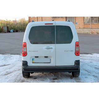 Zadní ochranný rám Black (nerez) Ø 60 mm Citroen Berlingo 2008–2018 fotografie 2