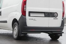 Opel Combo 2012–2018 Zadní rohy AK003 Black (nerez) fotografie 1
