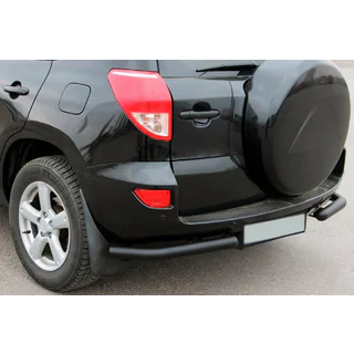 Zadní rohy AK003 Black (2 ks, nerez) Toyota Rav 4 2006–2013 fotografie 1
