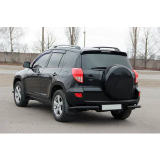 Zadní rohy AK003 Black (2 ks, nerez) Toyota Rav 4 2006–2013 fotografie 3