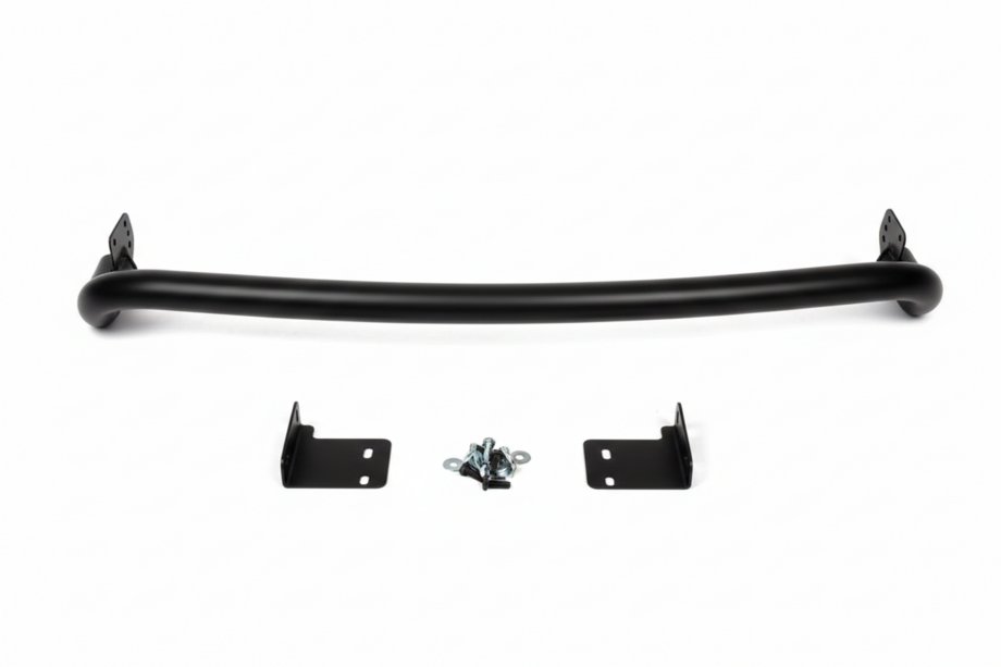 Hyundai Santa Fe 2 2006–2012 Zadní ochranný oblouk AK002 Black (nerez) Image