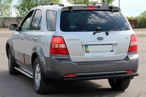 Kia Sorento I BL 2002–2009 Zadní ochranný oblouk AK002 Black (nerez) fotografie 3