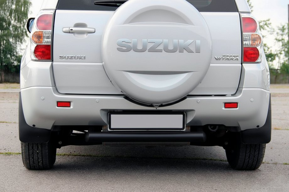 Suzuki Grand Vitara 2005–2017 Zadní ochranný rám AK002 Black (nerez) Fotografie 1