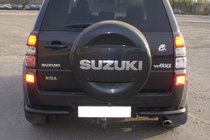 Suzuki Grand Vitara 2005–2017 Zadní ochranný rám AK003 Black (nerez) fotografie 1