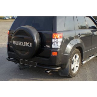 Zadní ochranný rám AK003 Black (nerez) Suzuki Grand Vitara 2005–2017 fotografie 2