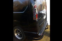 Fiat Talento 2016– Zadní rohové oblouky Black (2 ks, nerez) fotografie 2