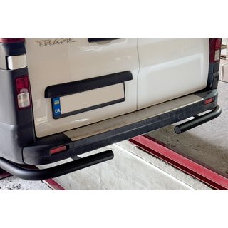 Zadní rohové oblouky Black (2 ks, nerez) Fiat Talento 2016– fotografie 1