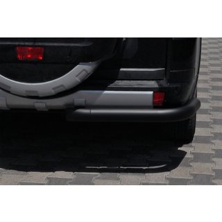 Zadní ochranný rám AK003 Black (nerez) Mitsubishi Pajero Wagon III 1999–2006 fotografie 2