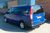 Mercedes Vito W639 2004–2014 Zadní rohy AK003 Black (2 ks, nerez) pro stredni a dlouhy rozvor fotografie 10