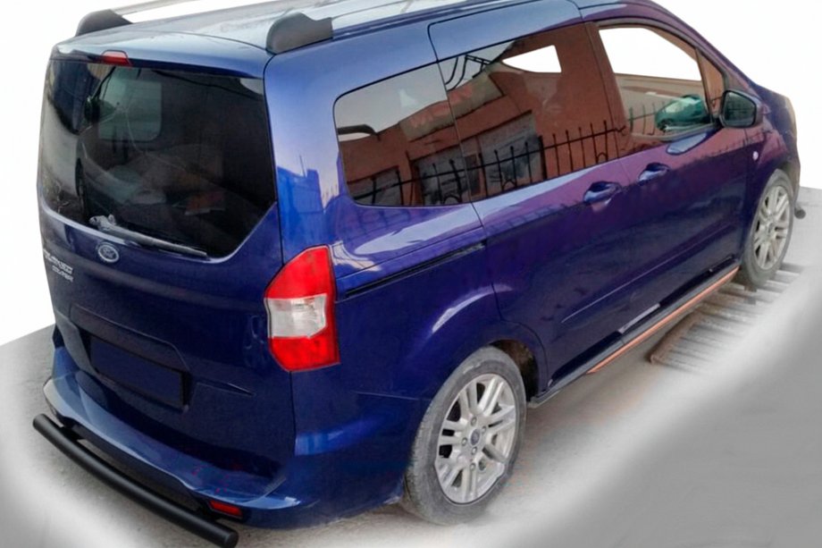 Ford Courier 2014–2023 Zadní ochranný rám AK002 Black Image