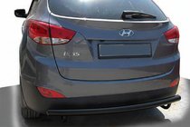Hyundai IX-35 2010–2015 Zadní ochranný rám AK002 Black (nerez) fotografie 1