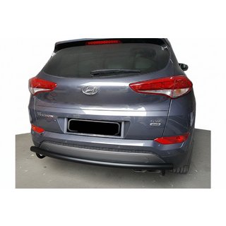 Zadní ochranný oblouk AK002 Black (nerez) Hyundai Tucson TL 2016–2021