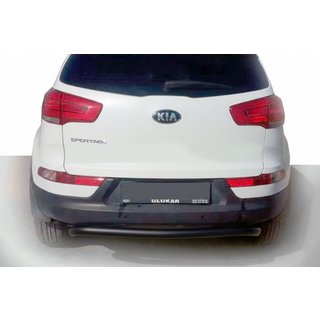 Zadní ochranný rám AK002-1 Black (nerez) Kia Sportage 2010–2015 fotografie 1
