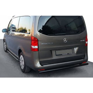 Zadní ochranný rám AK002 Black (nerez) Mercedes Vito/V-class W447 2014– fotografie 1