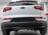 Kia Sportage 2010–2015 Zadní ochranný oblouk AK002 Black (nerez) fotografie 1