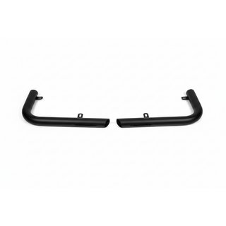 Zadní rohy AK003 Black (2 ks, nerez) Hyundai H200, H1, Starex 1998–2007 fotografie 2