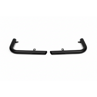 Zadní rohy AK003 Black (2 ks, nerez) Hyundai H200, H1, Starex 1998–2007 fotografie 2