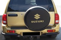 Suzuki Vitara 1998–2006 Zadní ochranný rám AK003 Black (nerez) fotografie 1