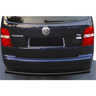 Zadní ochranný oblouk AK002 Black (1 ks, nerez) Volkswagen Touran 2003–2010