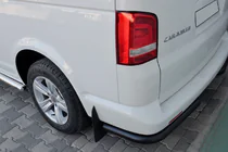 Volkswagen T6 2015–2024 Zadní rohy AK003 Black (2 ks, nerez) fotografie 7