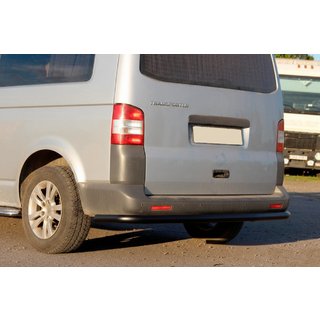 Zadní rohy AK003 Black (2 ks, nerez) Volkswagen T6 2015–2024 fotografie 3