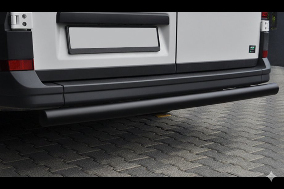 Volkswagen Crafter 2016– Zadní ochranný rám AK002 Black (nerez) Image