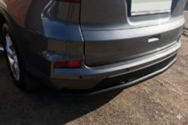 Honda CRV 2012–2016 Zadní ochranný rám AK002 Black (nerez) fotografie 3
