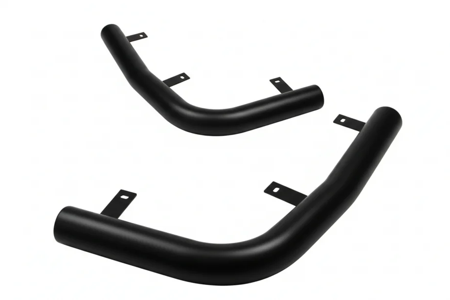 Fiat Scudo 1996–2007 Zadní rohy AK003 Black (2 ks, nerez) Image