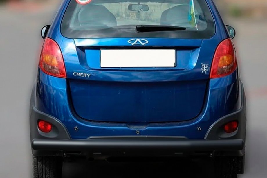 Chery Beat 2009–2015 Zadní ochranné oblouky AK002 Black (2 ks, nerez) Image