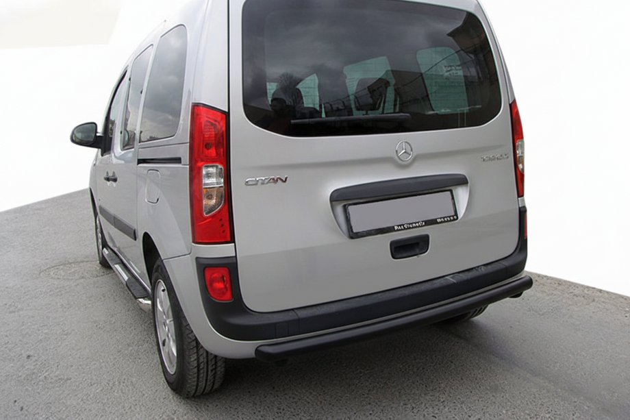 Renault Kangoo 2008–2020 Zadní ochranné oblouky AK002 Black (2 ks, nerez) Image