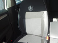 Skoda Octavia III A7 2013–2019 Autopotahy (eko kůže↗látka, Premium) fotografie 21